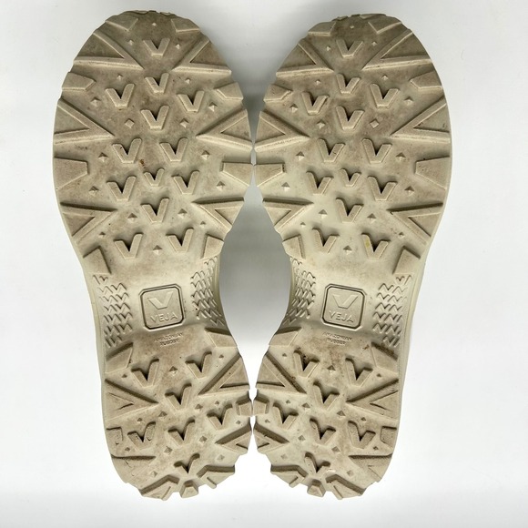 VEJA Venturi Leather Sneakers Womens US 9 EU 40 White Beige Athletic Shoes - Picture 8 of 9